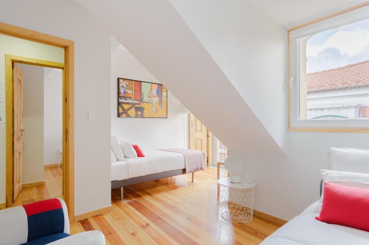 Amazing Rooftop Terrace With River And Historic City View 4 Bedrooms 4 Bathrooms Ac 19Th Century Building Chiado Lizbona Zewnętrze zdjęcie