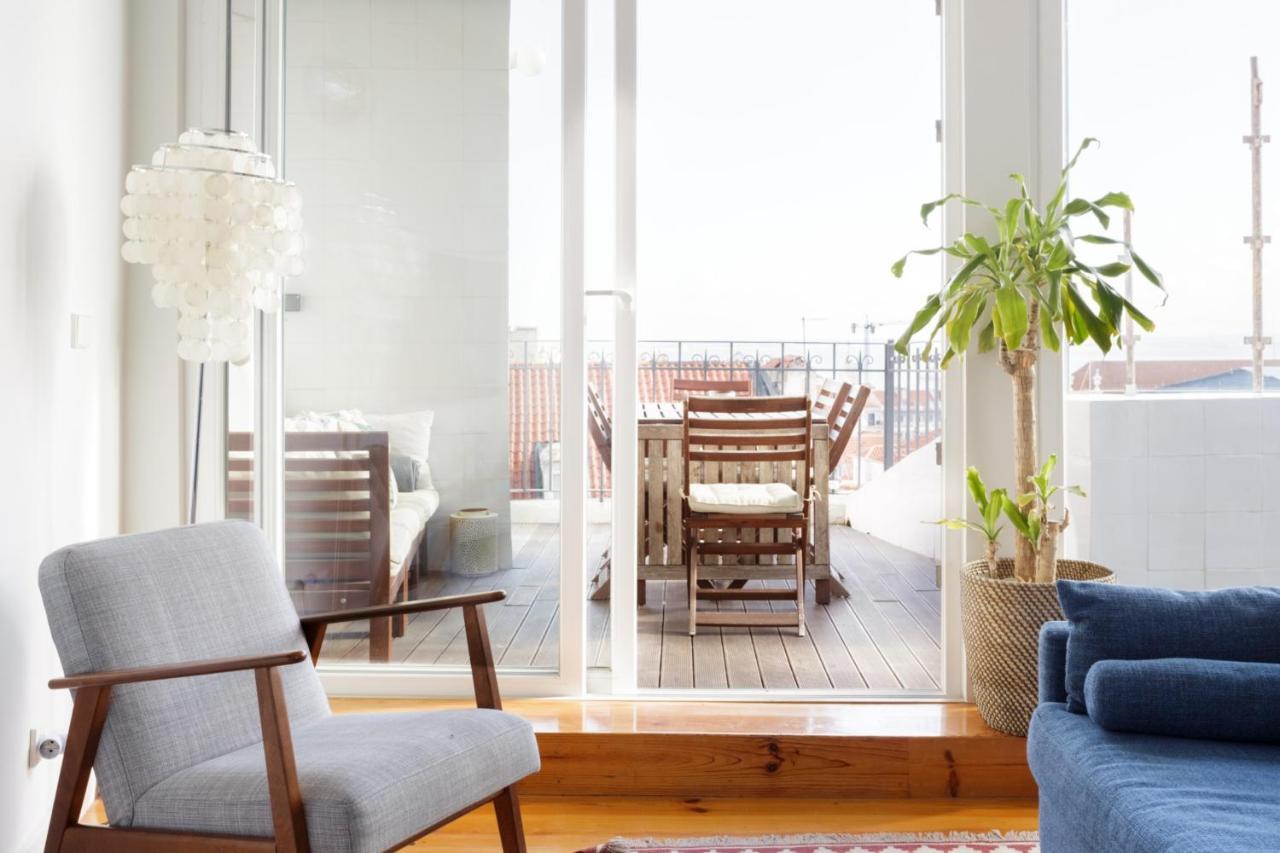 Amazing Rooftop Terrace With River And Historic City View 4 Bedrooms 4 Bathrooms Ac 19Th Century Building Chiado Lizbona Zewnętrze zdjęcie