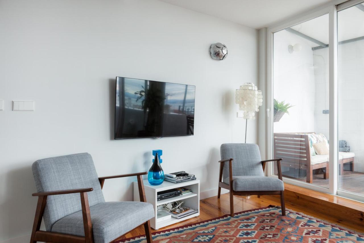 Amazing Rooftop Terrace With River And Historic City View 4 Bedrooms 4 Bathrooms Ac 19Th Century Building Chiado Lizbona Zewnętrze zdjęcie